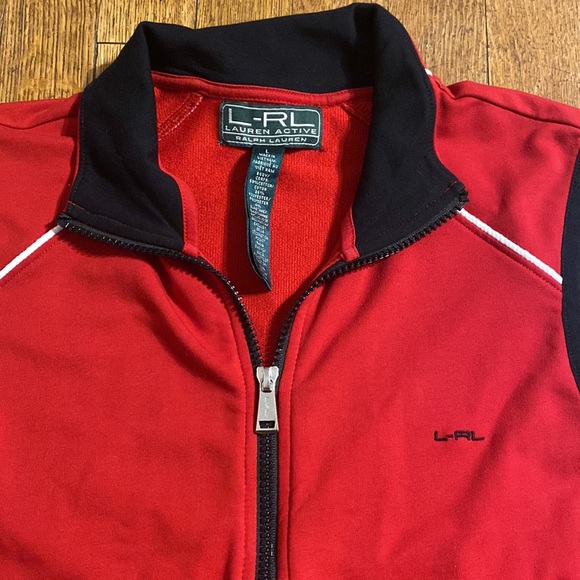 L-RL Lauren Active Vest Full Zip Side Zip Pockets Women’s Large - Picture 5 of 13